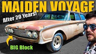 Basket Case Big Block Wagon DRIVES First Time in 20 Years