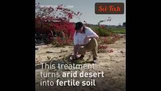 Nanoclay to stop desertification