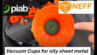 Piab Friction cups for Automotive Oily sheets