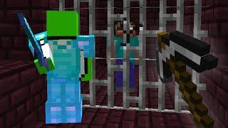 Saving Minecraft HEROBRINE from DREAMs Prison...