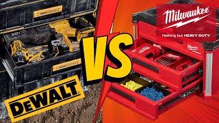 Milwaukee Packout Drawers vs Dewalt Toughsystem Drawers  First Impressions