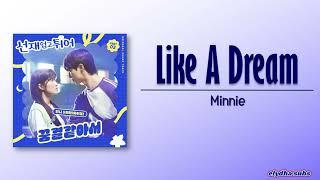 Minnie – Like A Dream 꿈결같아서 Lovely Runner OST Part 3 RomEng Lyric