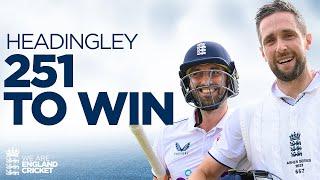Another Headingley THRILLER  England Require 251 To Win  The Ashes 2023