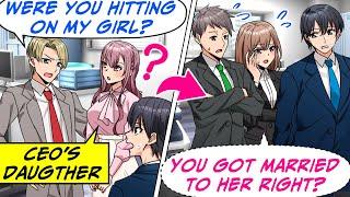 My New Coworker From a Big Competitor Brags that the CEO’s Daughter is His GF But…RomCom Manga Dub