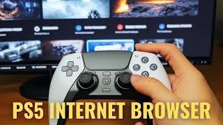 How to Get Internet Browser on PS5 FULL SCREEN 2 METHODS