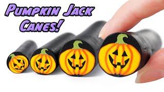 DIY Pumpkin Jack Polymer clay cane Tutorial