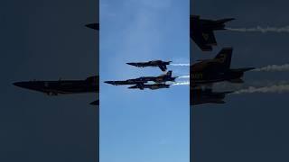 F-18 Amazong Formation Flyby Blue Angels #airshow #f18 #fighter-jet