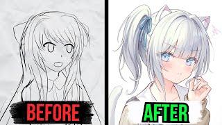 How to Paint Hair the last tutorial youll ever need