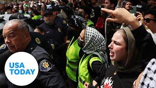 Pro-Palestine college protests USC latest campus with student arrests  USA TODAY