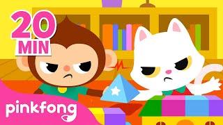 Be Nice with Friends  Good Manners  How to be a good friend  Pinkfong Songs for Children