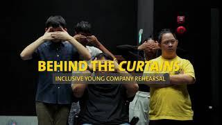 Inclusive Young Company iYC Rehearsal  Behind The Curtains