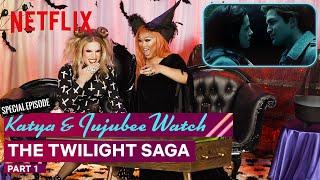 Drag Queens Katya & Jujubee React to The Twilight Saga Part 1  I Like To watch  Netflix