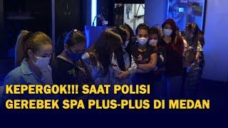 Nekat Buka Saat PPKM Darurat Spa Plus - Plus di Medan Digerebek Polisi Ini Yang Ditemukan