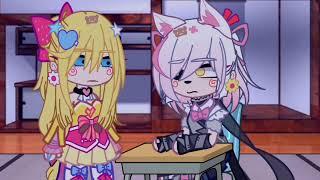 FNAF  everyone will turn into the person they love most  toy chica x mangle  gacha club