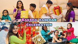 My Lifes Best RakshaBandhanWith Krishna & Chikoo Baby I got best Gift  New Silver Rakhi Shopping