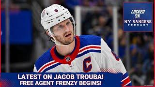 UPDATE on Jacob Trouba and the start of FREE AGENT FRENZY on a special live edition