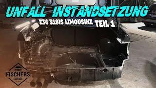 Unfall Instandsetzung Teil.1   BMW E36 318is