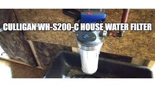 Review-Culligan WH-S200-C Single Stage Whole-House SedimentChemical Water Filtration System Filter