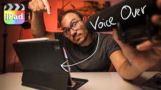 How To VOICE OVER in FCP for iPad No Other Software Needed