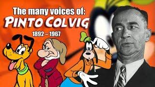 Many Voices of PINTO COLVIG Goofy  Pluto  Popeyes Bluto AND MORE