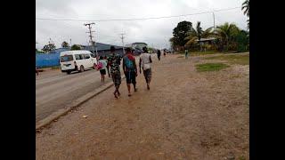 Taking A Walk In & Around the Mining Township of Kiunga - Western Province - Papua New Guinea