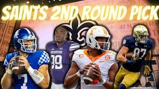 Who Should the Saints Select in the 2nd Round of the NFL Draft