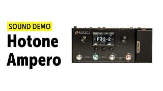 Hotone Ampero - Sound Demo no talking