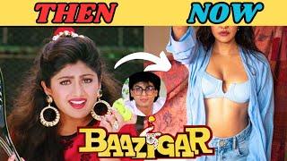 BAAZIGAR 1993  BAAZIGAR FULL MOVIE CAST 1993 TO 2023  SHAHRUKH KHAN  KAJOL  #baazigar