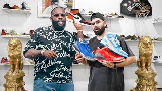 Inside Rick Ross $100000 Sneaker Collection