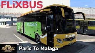 Euro Truck Simulator 2  FlixBus  Mercedes Benz New Tourismo 2020  France To Spain