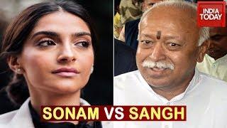 Sonam Vs Sangh  Sonam Kapoor Hits Out At RSS Chief After Comment On Divorce rates