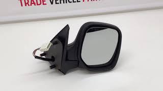 Citroen Berlingo 1998-2008 Peugeot Partner 1996-2008 Door Wing Mirror Electric Heated Black Right