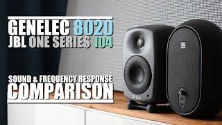 100$ vs 1000$ studio monitor. Can you actually hear the difference?? GENELEC 8020D vs JBL 104