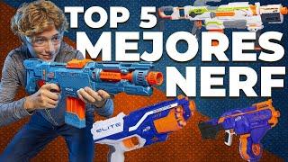  Las 5 MEJORES PISTOLAS NERF + TRUCO desvelado 