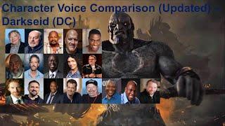 Character Voice Comparison Updated - Darkseid DC