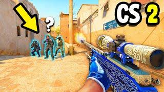 100% SATISFYING CS2 PLAYS - COUNTER STRIKE 2 MOMENTS