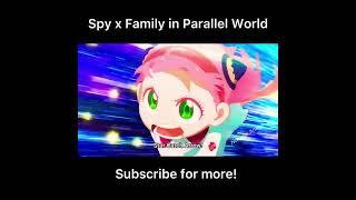 Star Shooting Arrow in Parallel World Emille saves Bill Spy x Family #shorts