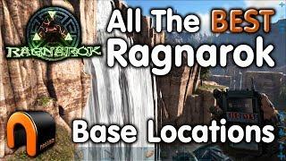 ARK Ragnarok ALL THE BEST BASE LOCATIONS