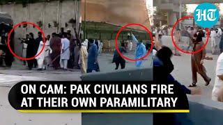 Imran supporters open fire at Pak paramilitary Frontier Corps base attacked in Peshawar  Watch