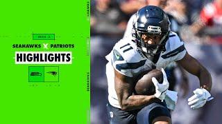 Seattle Seahawks at New England Patriots Highlights  2024 Regular Season Week 2