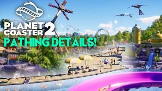 Planet Coaster 2 - NEW PATHING Details Features and More