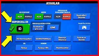  SUPERCELL ID NASIL BAĞLANIR - Supercell id Hesabı Nasıl Yapılır Açılır - Brawl Stars