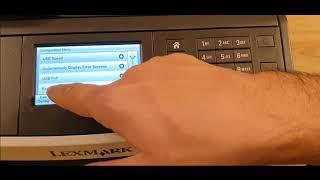 How to factory reset a Lexmark Printer