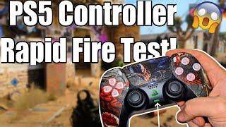 Rapid Fire PS5 Controller Call Of Duty Cold War Gameplay