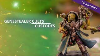 Genestealer Cults vs Adeptus Custodes - A 10th Edition Warhammer 40k Battle Report