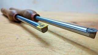 Homemade Woodturning Tools  DIY Carbide Chisels