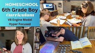 Homeschool Update- 6th grade -and what boys like  curriculum