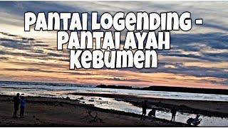 Wisata Pantai Logending - Pantai Ayah Kebumen  Pesona Sore Hari ..