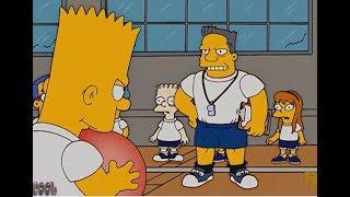 The Simpsons - Bart Attacked The Gym Teacher And The Results 