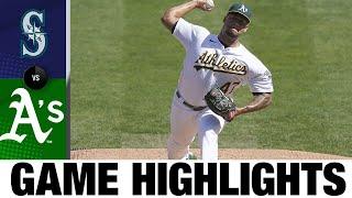 Frankie Montas Ks 13 in Athletics 6-2 win  Mariners-Athletics Game Highlights 92720